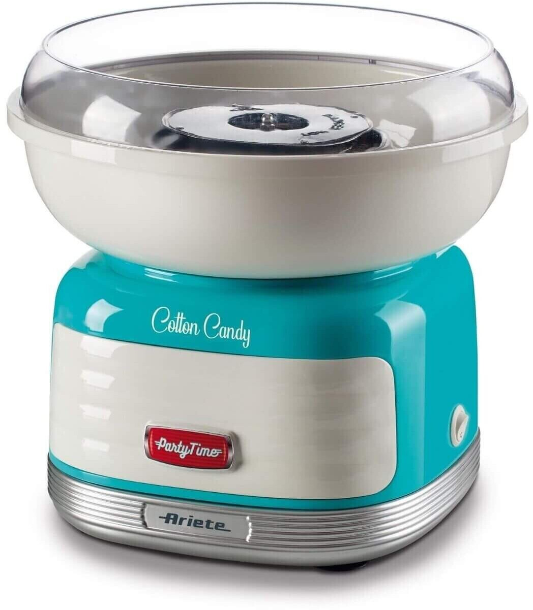 دستگاه پشمک ساز برقی آریته ایتالیا مدل Ariete Party Time 2973 | رنگ آبی | طراحی کودکانه و عملکرد ساده برای مصرف خانگی